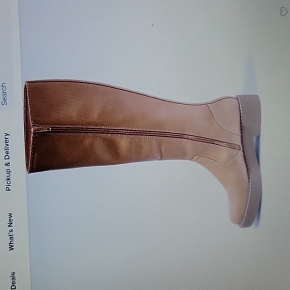 Universal Thread Shoes Universal Thread Tricia Tall Dress Boots Tan